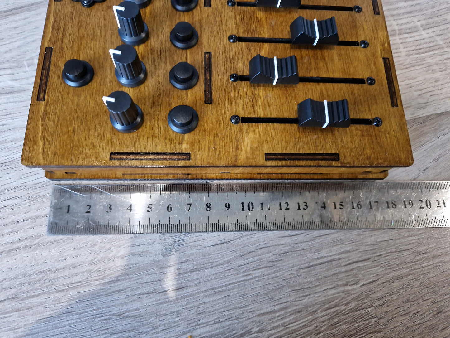 8 fader 8 knob 8 button USB and DIN MIDI Controller