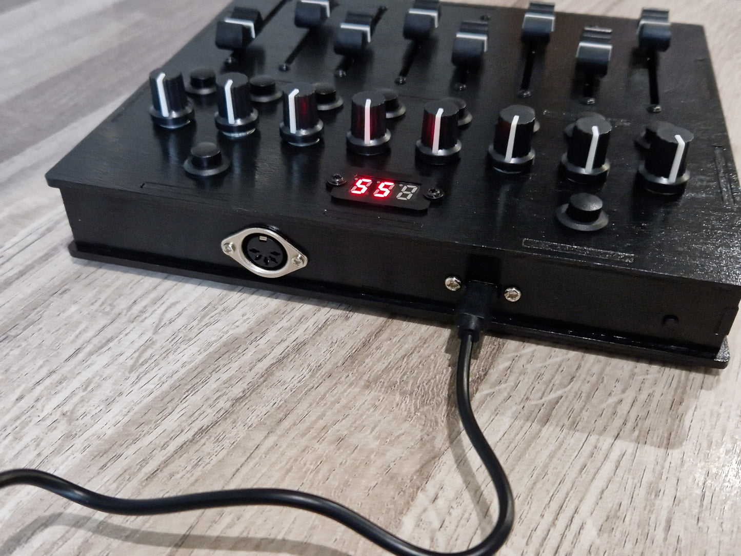 8 fader 8 knob 8 button USB and DIN MIDI Controller