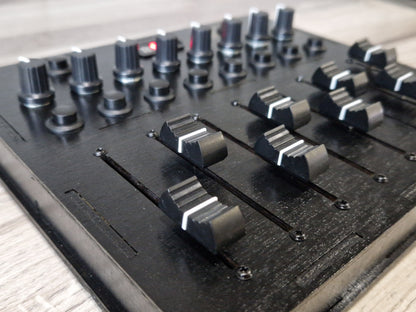 8 fader 8 knob 8 button USB and DIN MIDI Controller