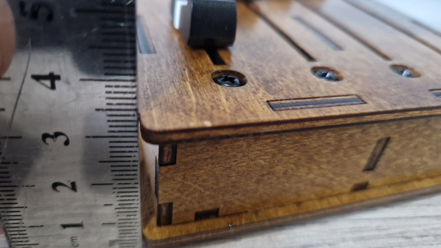 4 fader 100mm with preset buttons
