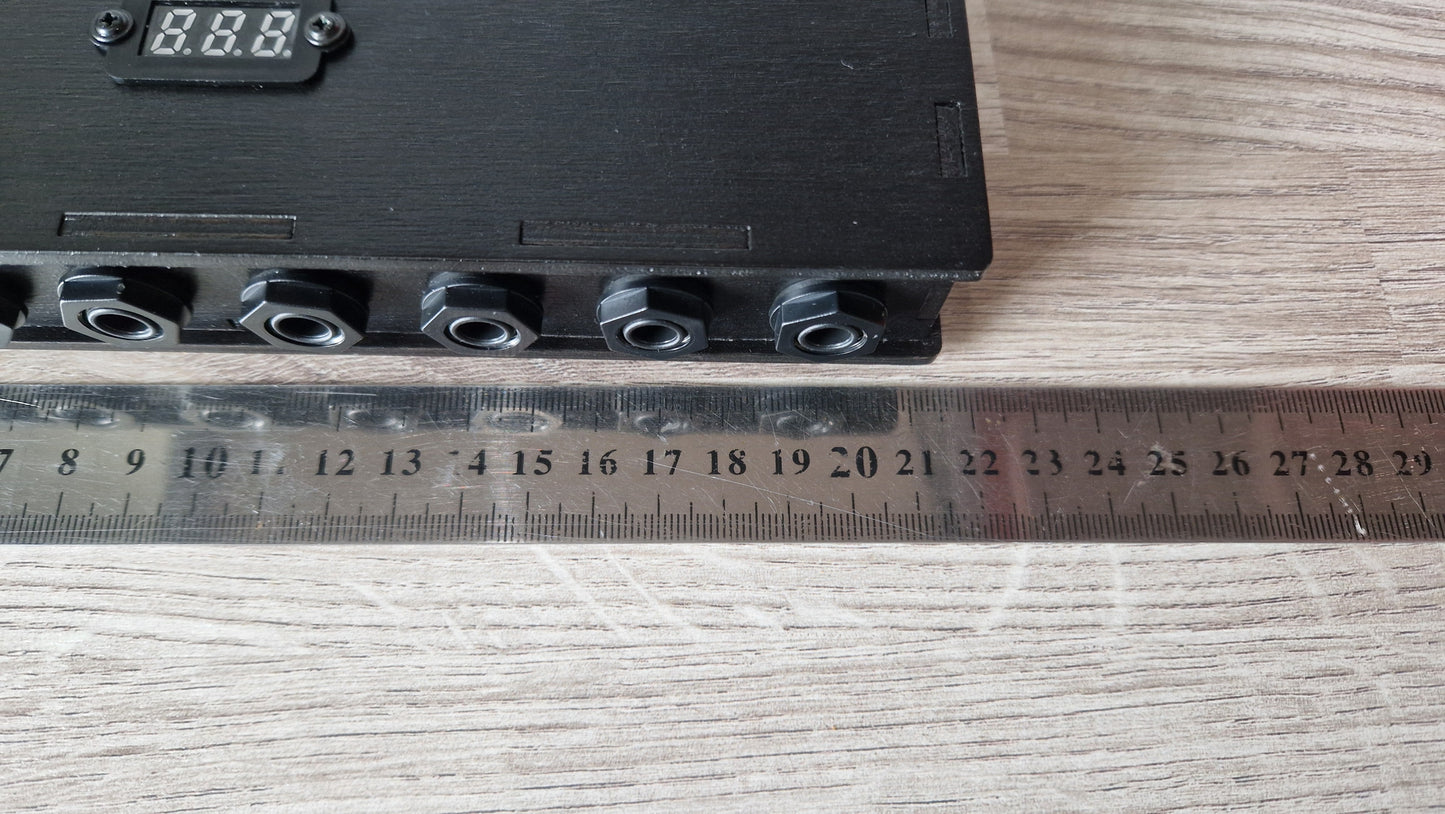 8 MIDI expression pedal input controller