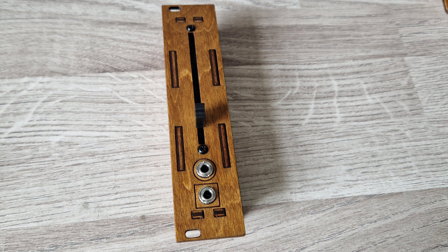 Eurorack 1 fader passive attenuator 6hp (30mm)