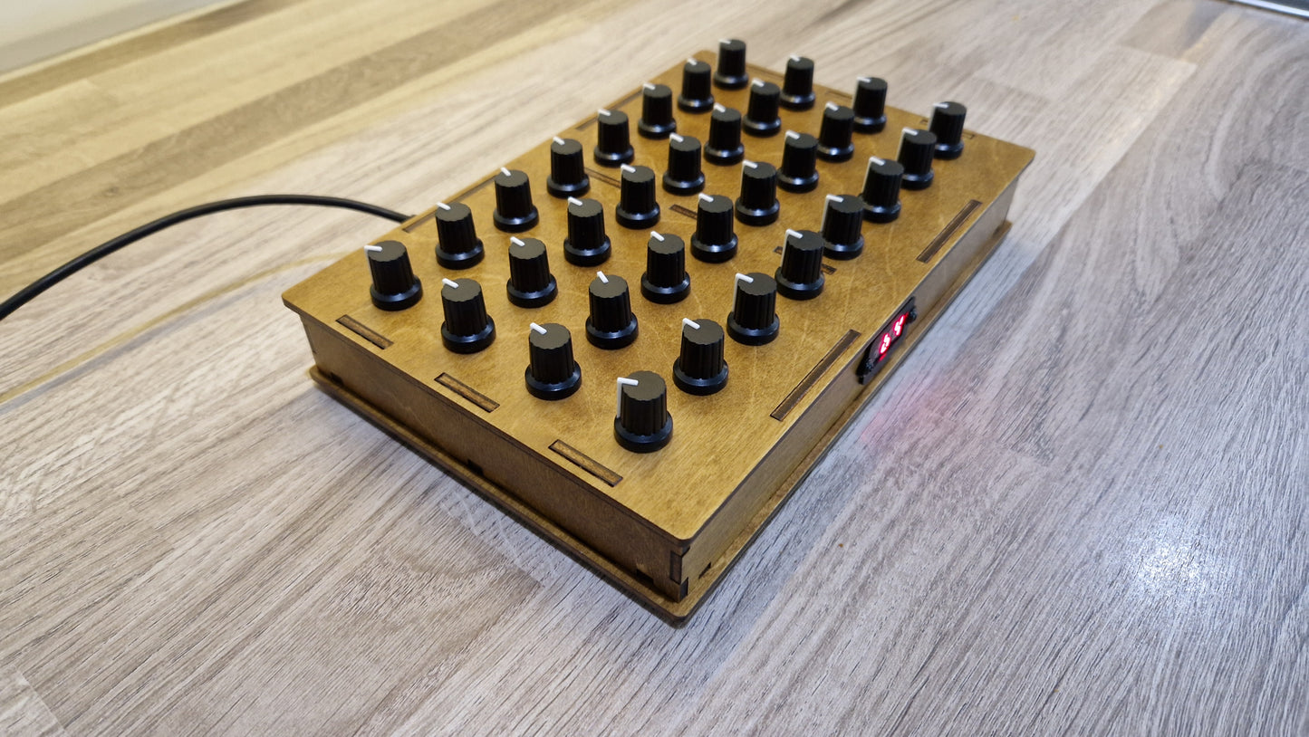 32 Knob USB AND DIN MIDI controller