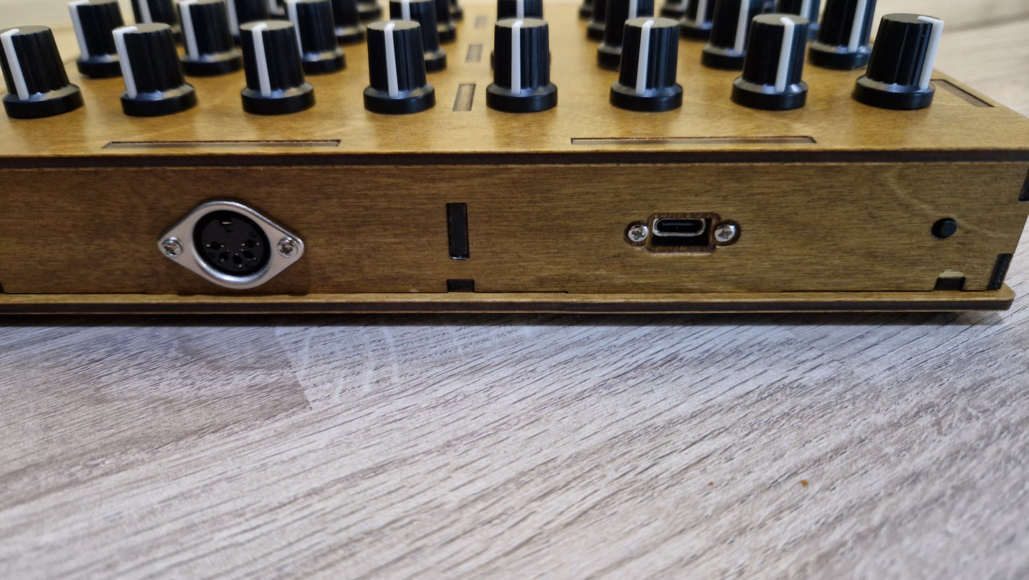 32 Knob USB AND DIN MIDI controller