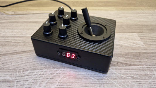 6 knob joystick USB and DIN MIDI controller