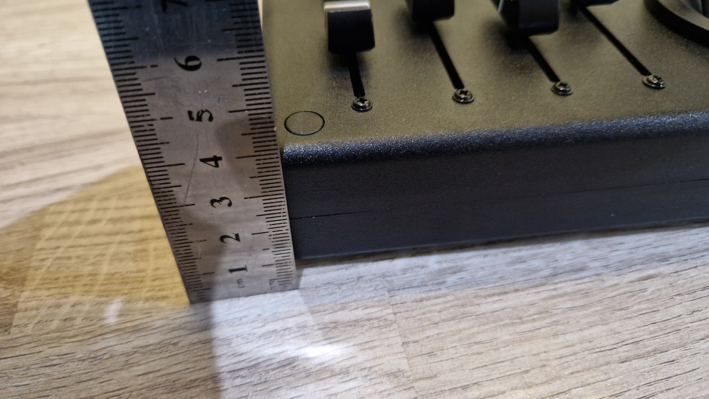 4 Fader 4 knob joystick USB AND DIN MIDI controller