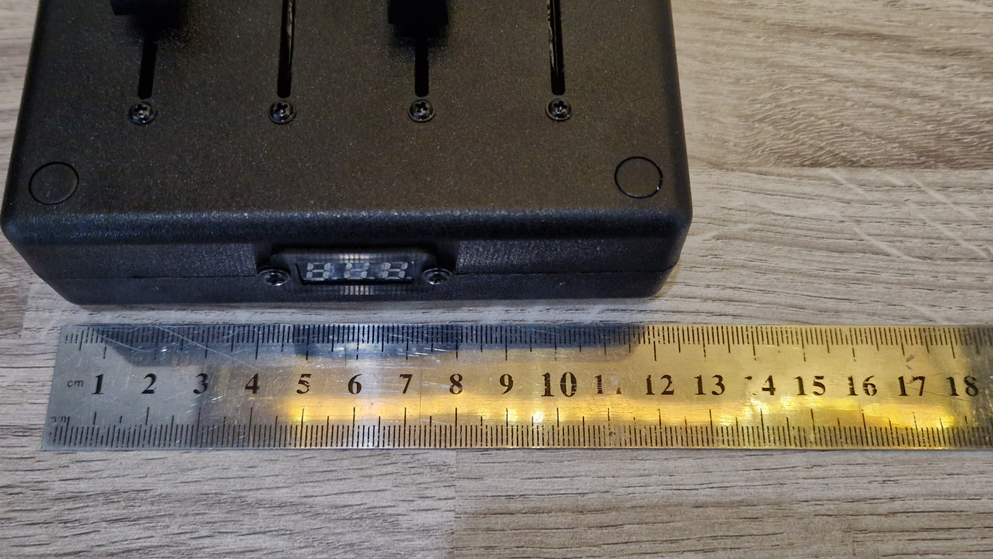 4 Fader 4 Knob 4 Button USB AND DIN MIDI controller