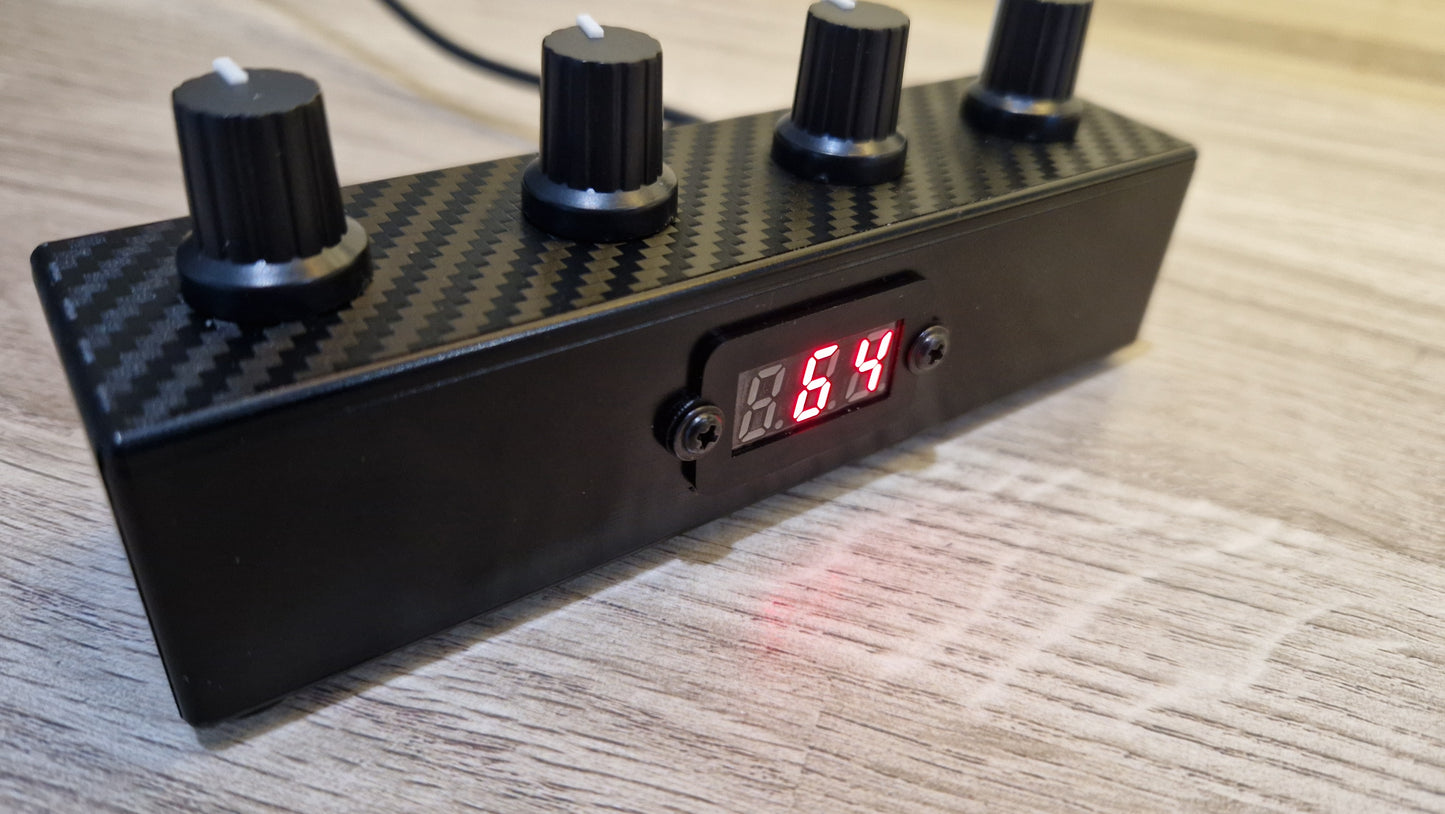 4 Knob USB AND DIN MIDI controller