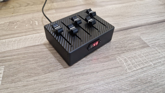 5 Fader USB AND DIN MIDI controller