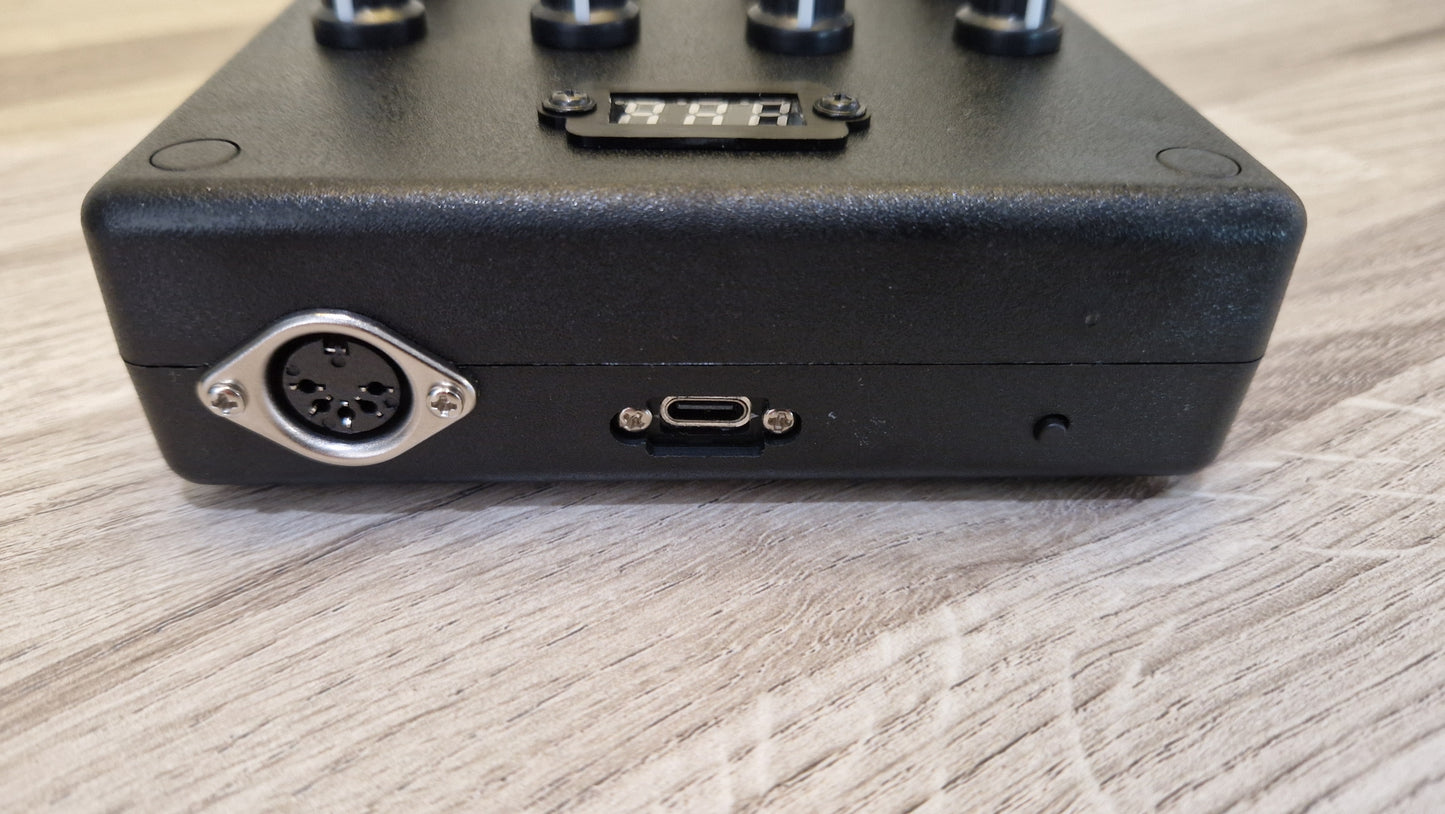 16 Knob USB AND DIN MIDI controller