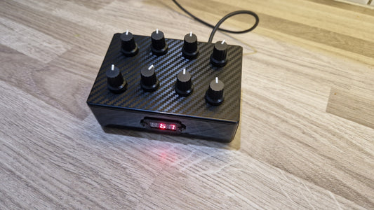 8 Knob USB AND DIN MIDI controller