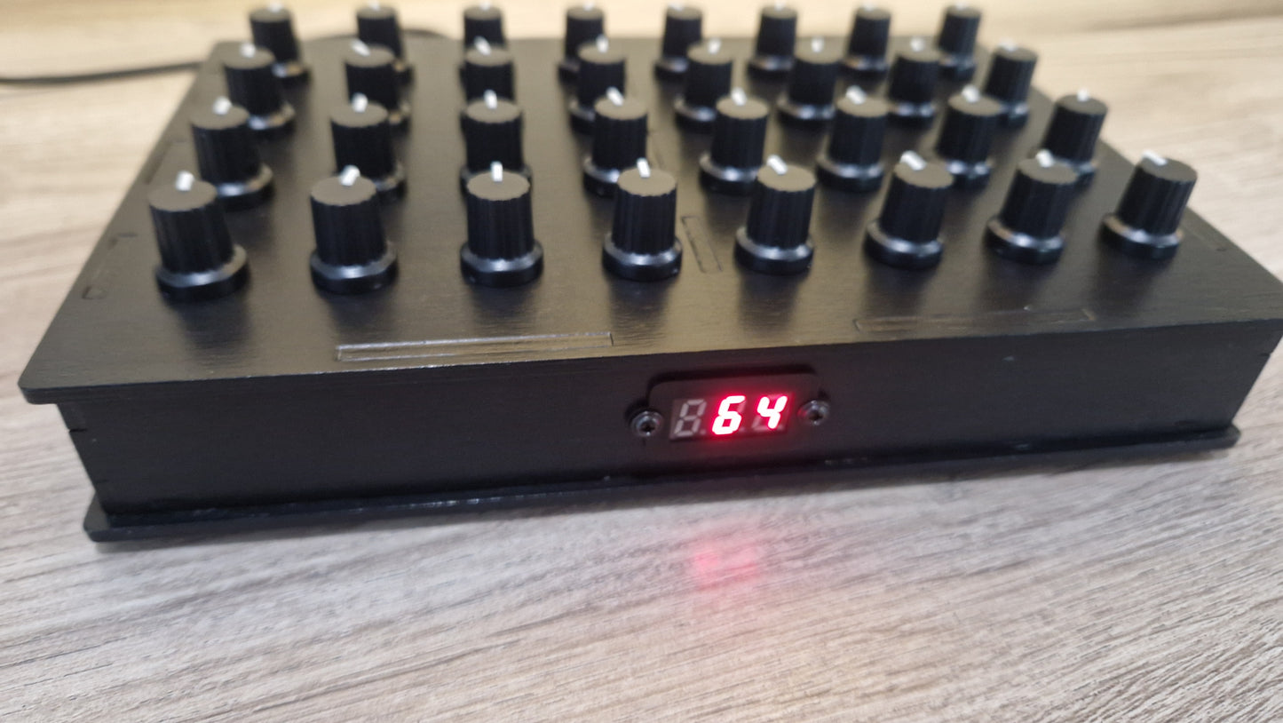 32 Knob USB AND DIN MIDI controller