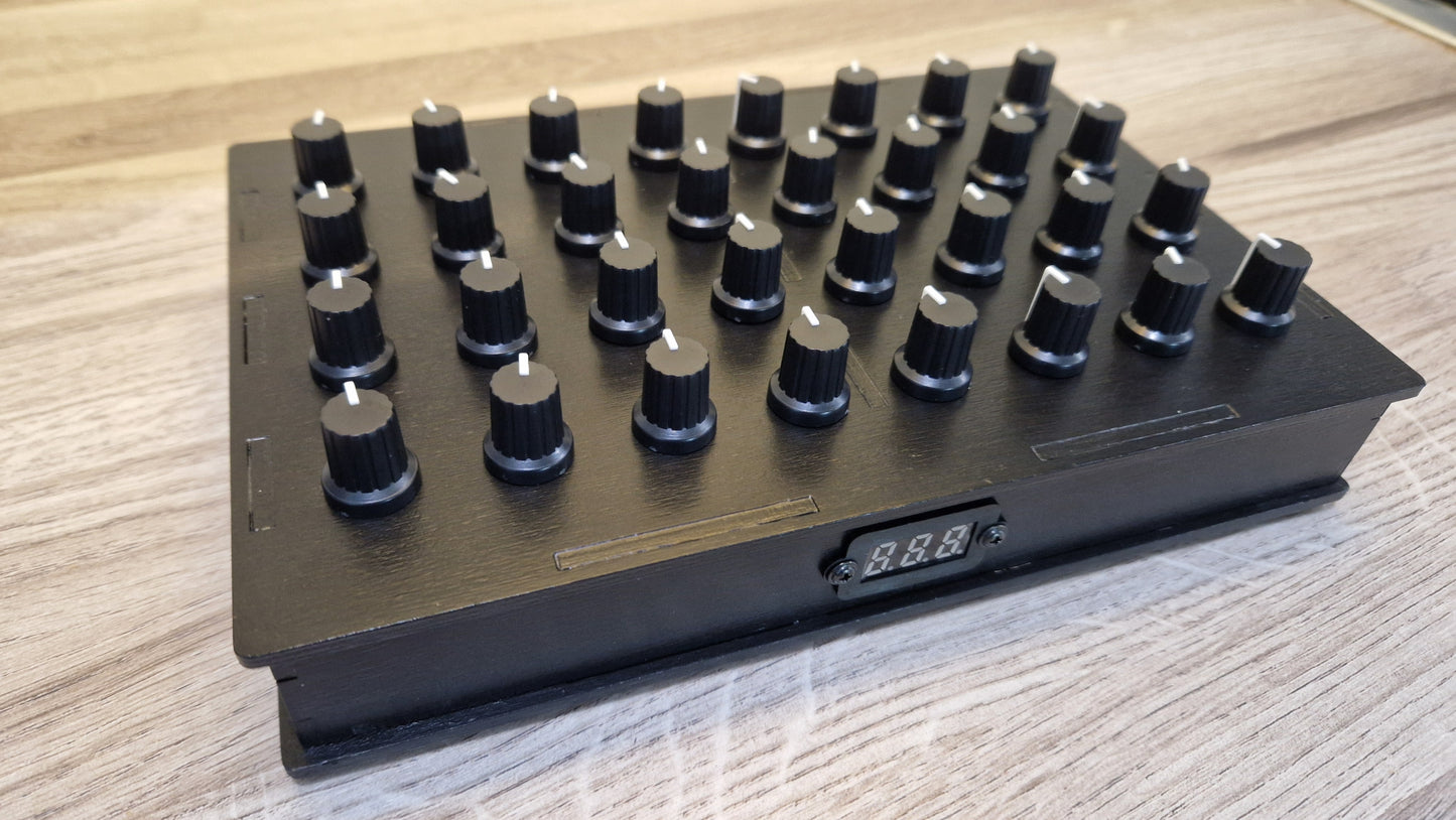 32 Knob USB AND DIN MIDI controller