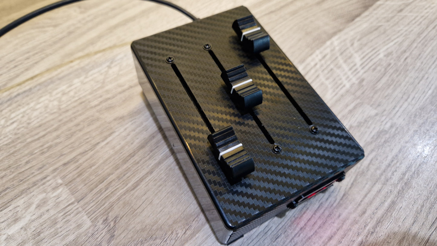 3 Fader USB AND DIN MIDI controller