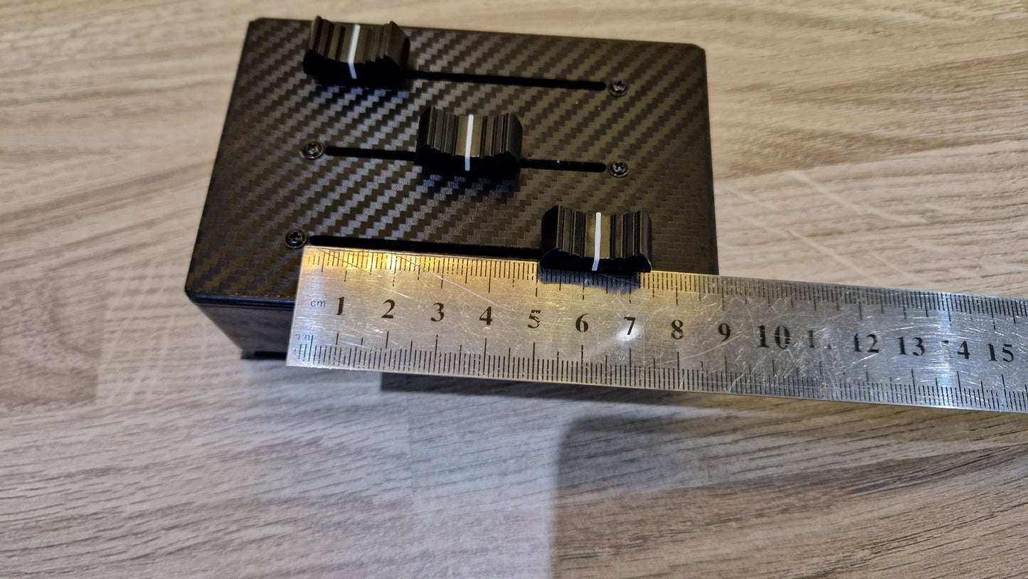 3 Fader USB AND DIN MIDI controller