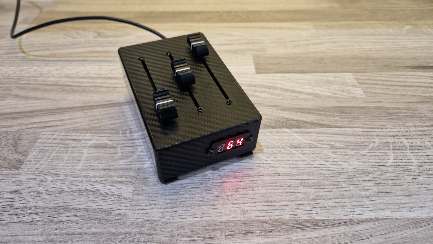 3 Fader USB AND DIN MIDI controller