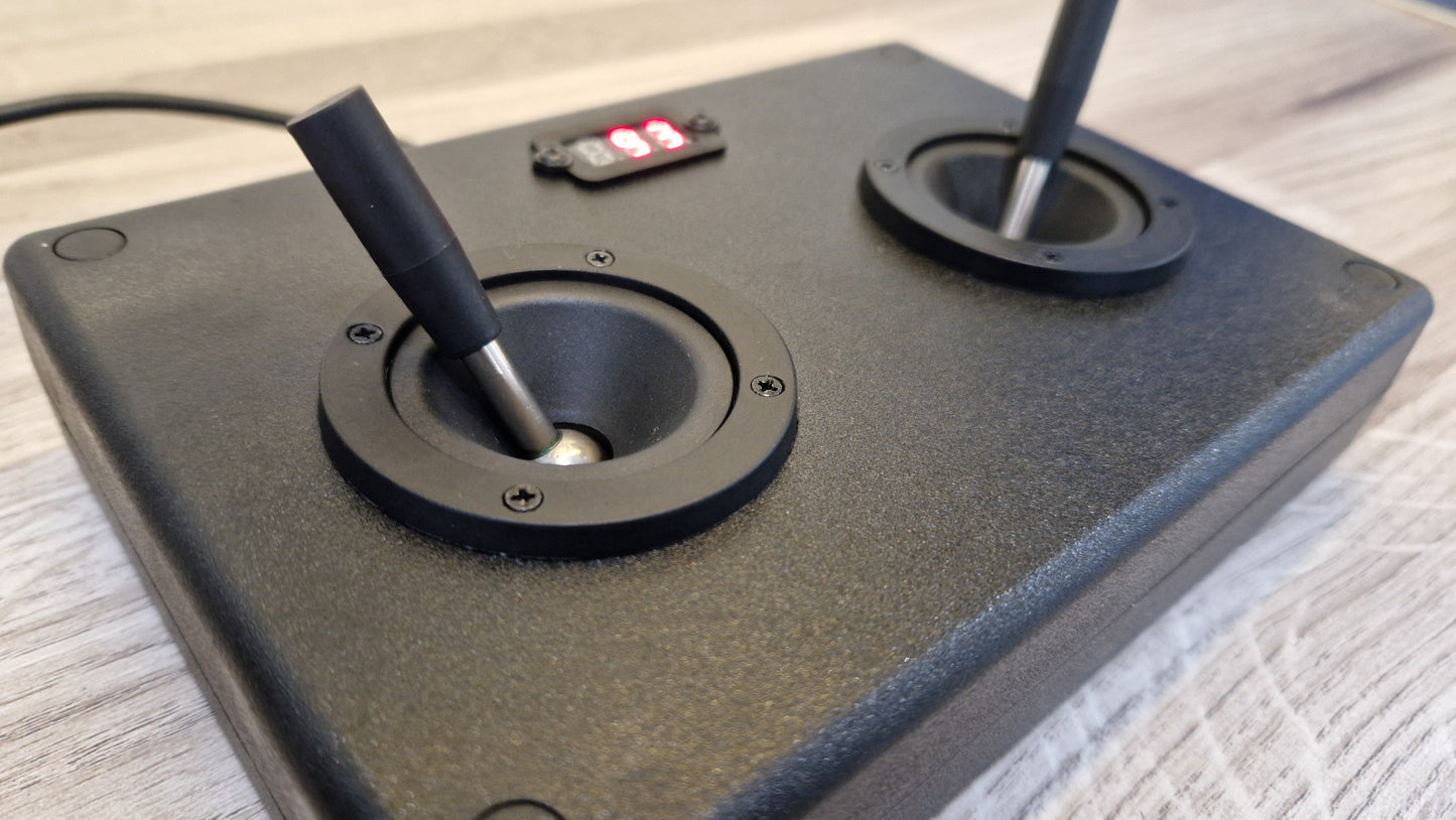 2x joystick USB AND DIN MIDI controller