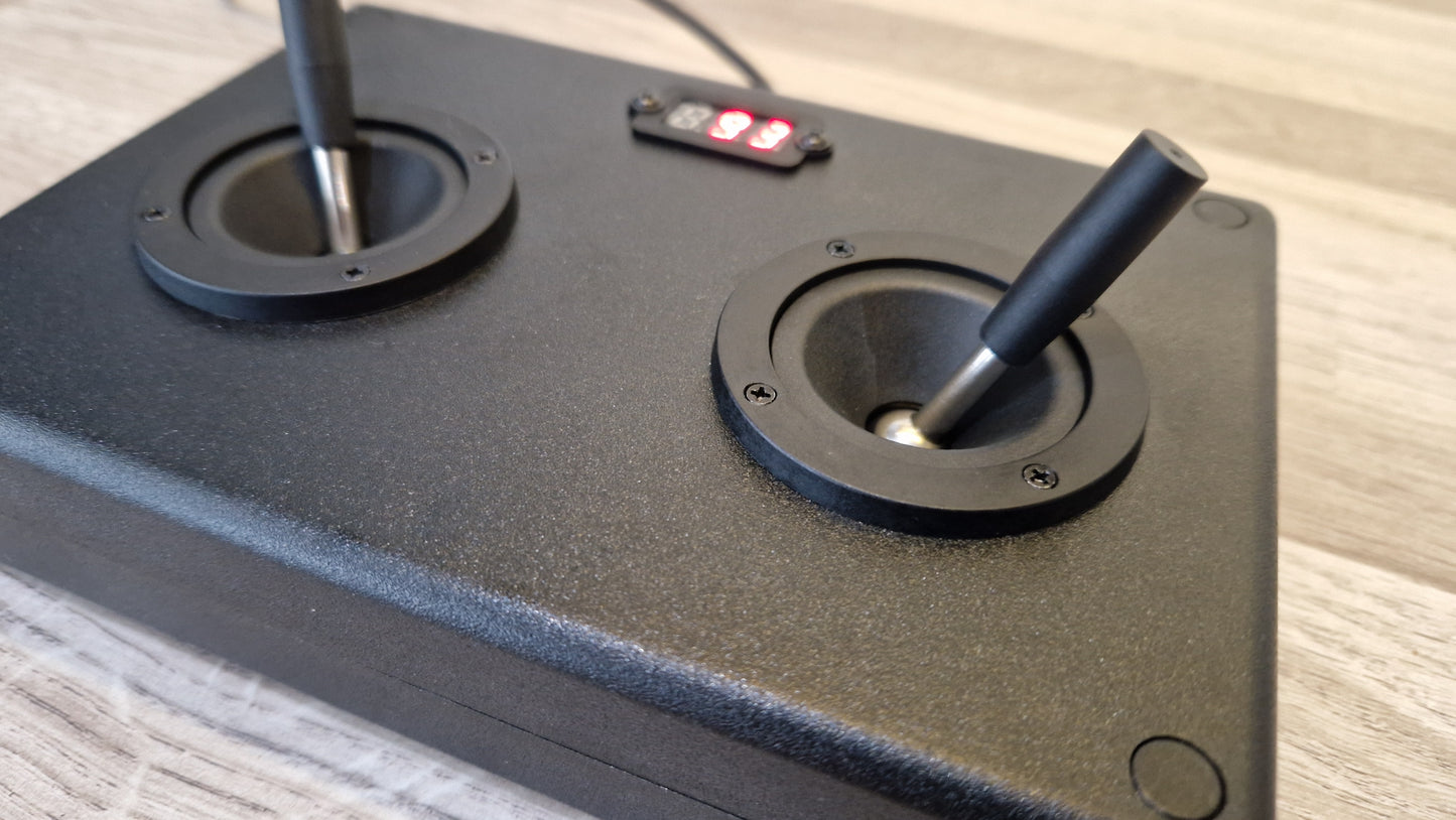2x joystick USB AND DIN MIDI controller