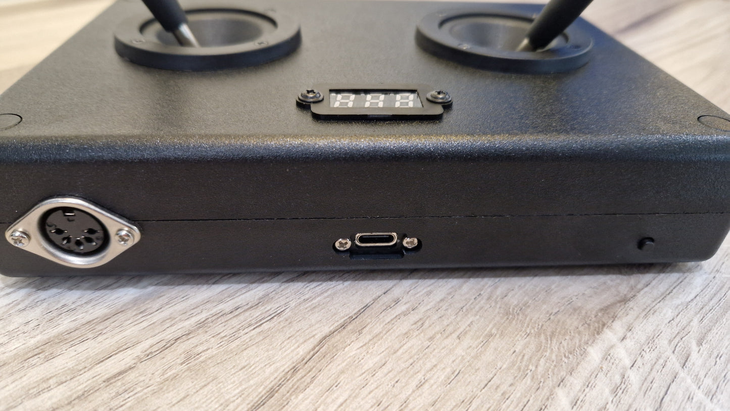 2x joystick USB AND DIN MIDI controller