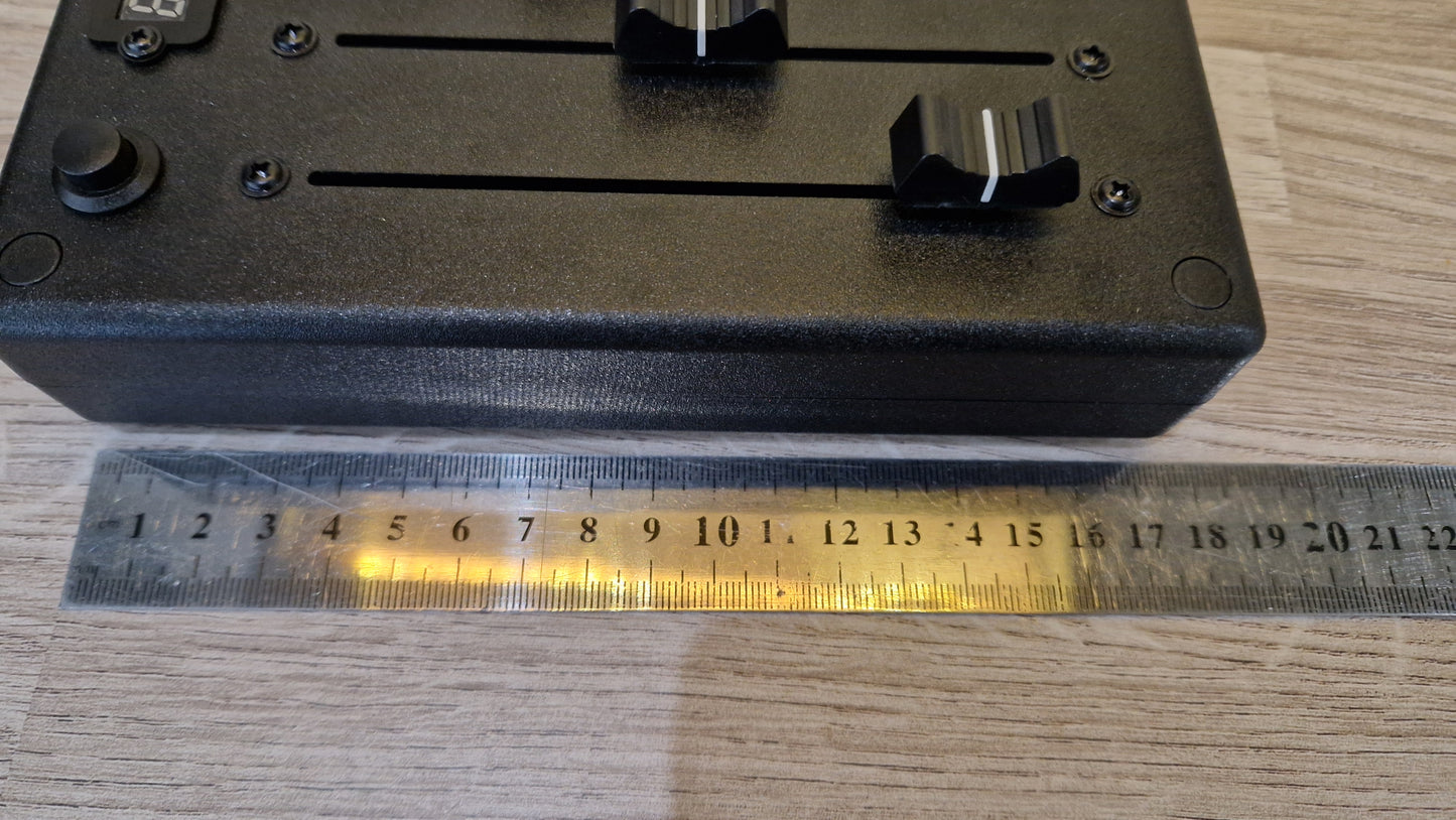 4 fader 100mm with preset buttons - ABS