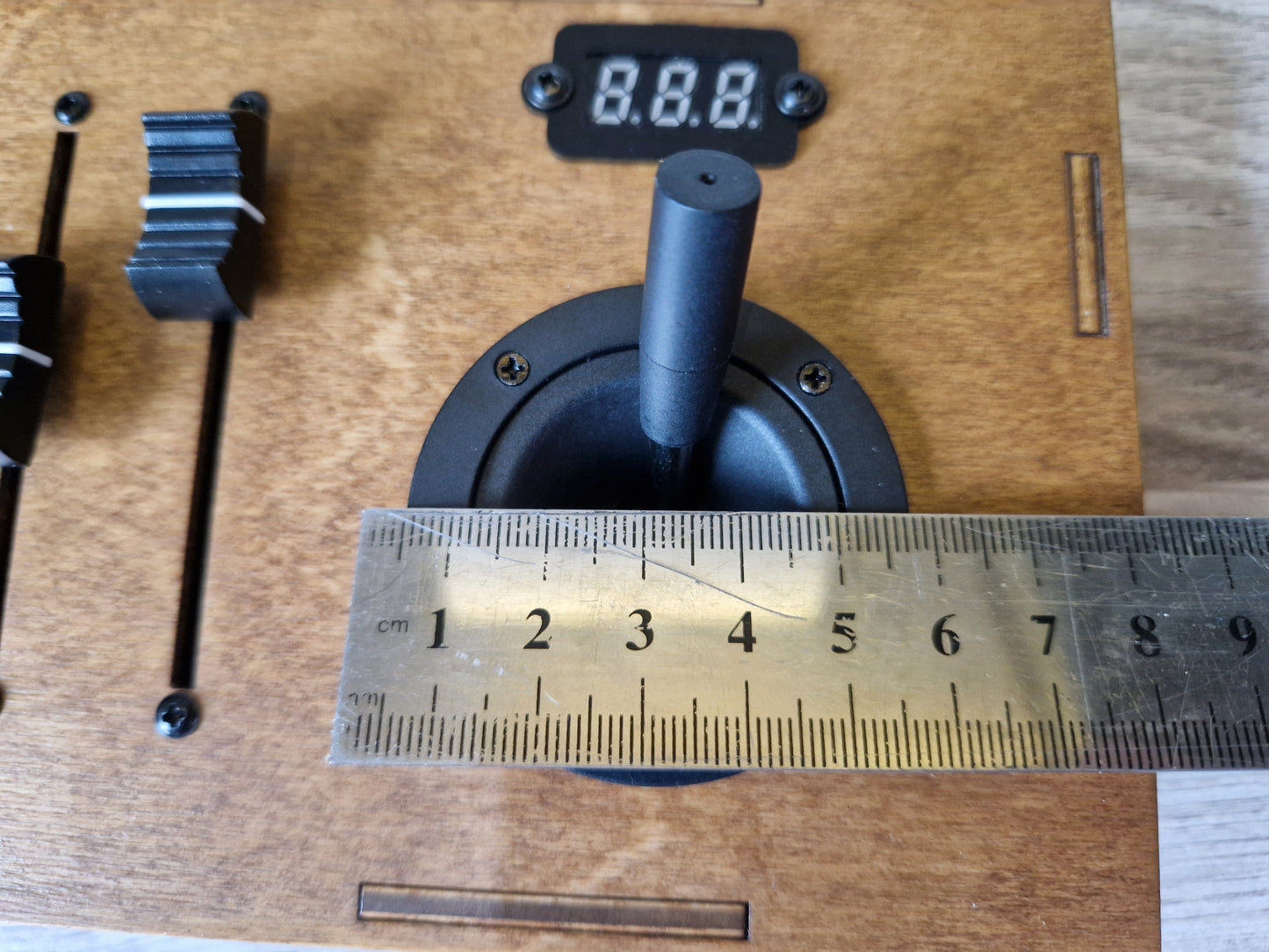 8 Fader joystick USB AND DIN MIDI controller