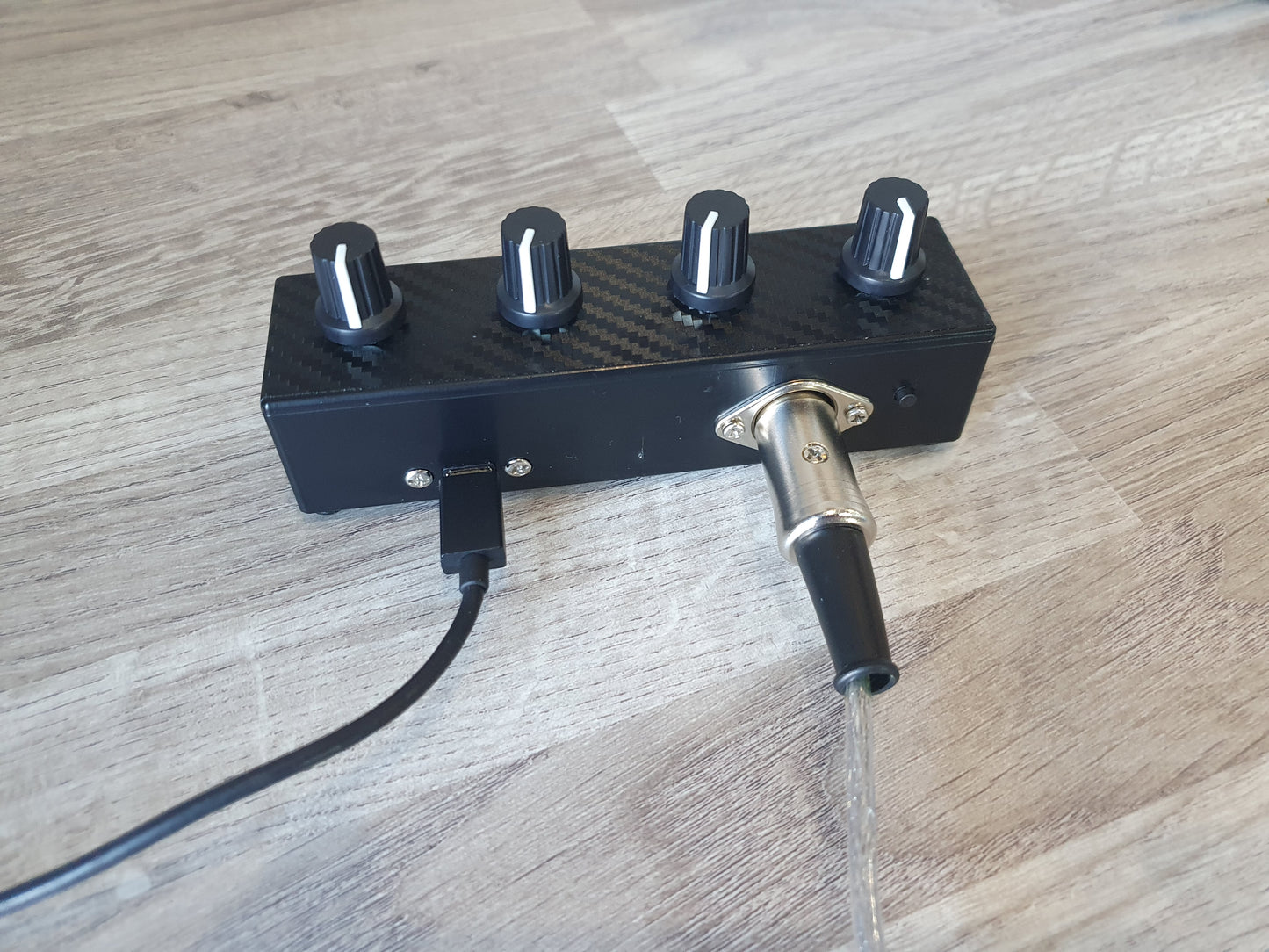 4 Knob USB AND DIN MIDI controller