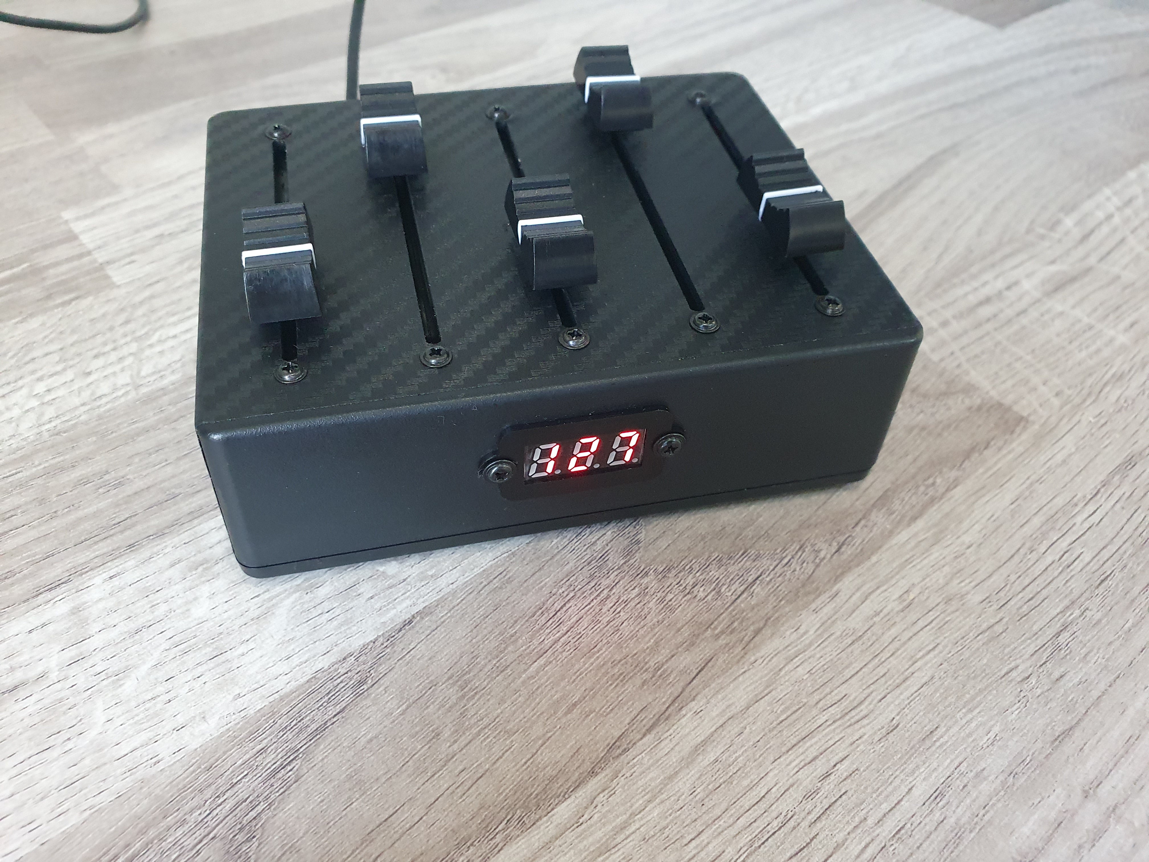 5 fader MIDI controller – MIDI-controller-modz
