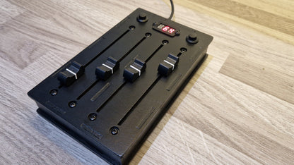 4 fader 100mm with preset buttons