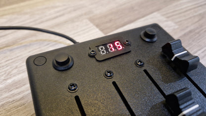 4 fader 100mm with preset buttons - ABS