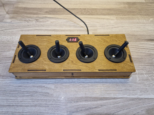 4 joystick USB AND DIN MIDI controller