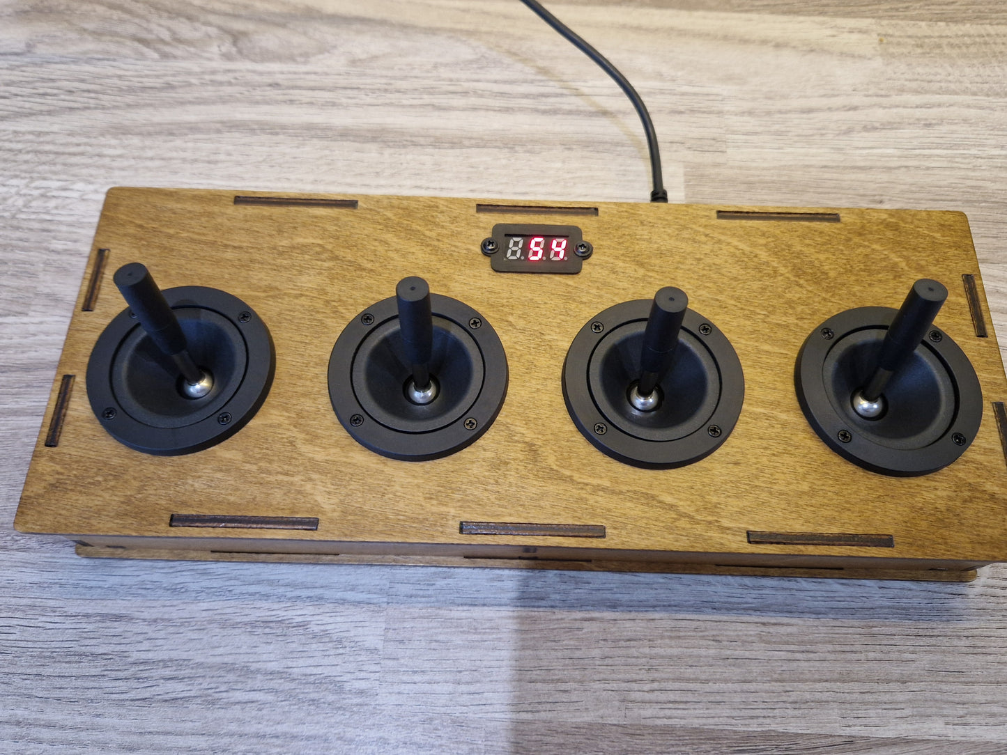 4 joystick USB AND DIN MIDI controller