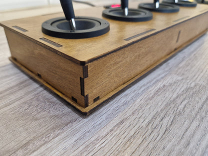 4 joystick USB AND DIN MIDI controller