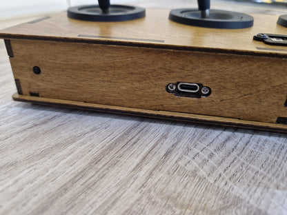 4 joystick USB AND DIN MIDI controller